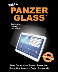 Panzerglass SIMPLY4 Ultimate Tempered Glass Screen Protector For 10.1 Inch Samsung Galaxy Tab 3