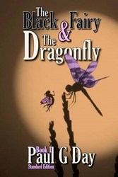 The Black Fairy And The Dragonfly black And White Edition