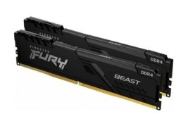 Kingston Fury Beast 32GB 2X16GB DDR4-3200MHZ CL16 1.35V Black Desktop Memory