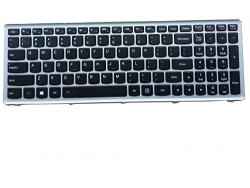 New Us Silver Backlit Laptop Keyboard For Ibm Lenovo Ideapad S500-IFI S500-ITH S510P-IFI S510P-TIF Z505-AEI Z505-ATE Z510-IFI Z510-ITH FLEX15AP-IFI Backlight Light Notebook