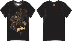 Call Of Duty - Black Ops 4 Ruin Men's Black T-Shirt XL