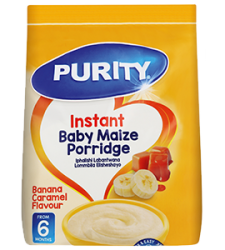Instant Baby Maize Porridge Banana & Caramel - 500G
