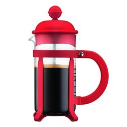 Bodum Java French Press Coffee Maker 12 Oz Red