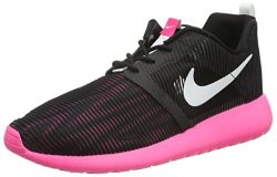 Nike Kid's Roshe One Flight Weight Gs Black white-hyper Pink Youth Size 6