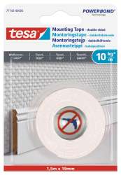 Powerbond Mounting Tape Wallpaper And Plaster 1.5M X 19MM