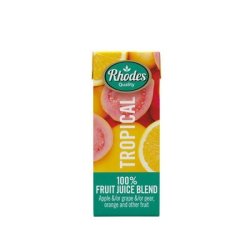 Rhodes 100% Tropical Fruit Juice 1L X 6