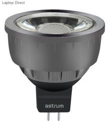 Astrum 05W S050 Gu10 Ac LED Light in Grey Cool White