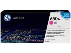 HP 650A Color Laserjet CP5525 Magenta Print Cartridge.