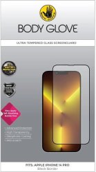 Body Glove - Iphone 14 Pro Ultra Tempered Screenguard - Black