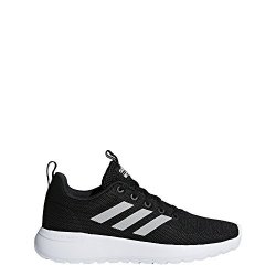 Adidas Kids' Lite Racer Cln Sneaker Black grey white 4 M Us