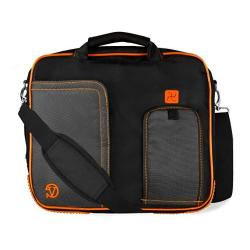 Vangoddy Pindar Orange Trim Laptop Bag W Accessories For Lenovo Ideapad Thinkpad Tab Series Yoga Miix Flex 10"-12INCH