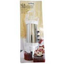 Hillhouse - Icing Decorating Set - Including 4 Nozzles