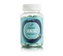 Luscious Hair Skin & Nails Blueberry 60 Gummies Berry Blues