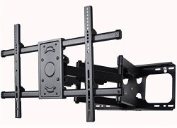 Videosecu Full Motion Articulating Tv Wall Mount For LG 37 40 42 46 47 50 52 55 58 60 62 63 65" 70" 75" 80" 65UB9200 65UB9500 65LA9650 LED Lcd Plasma Tv Dual Arm Pulls Out Up To 25" MW390B Mpg