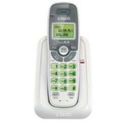 Dect 6.0 Cordless Caller Id Phone White-by V-tech