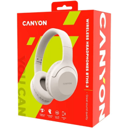 Canyon BTHS-3 Bluetooth Headset Beige CNS-CBTHS3BE