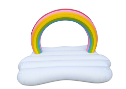 - Rainbow Cloud Daybed Pool Float