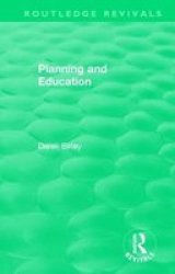 : Planning And Education 1972 Hardcover
