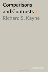 Comparisons and Contrasts Hardcover
