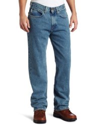 Carhartt Sportswear - Mens Carhartt Men's Relaxed Straight Denim Five Pocket Jean Light Vintage Blue 36 X 34