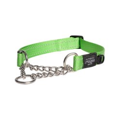 Rogz Utility Control Collar Chain - Large Lime