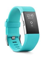 Fitbit Charge 2 Heart Rate + Fitness Wristband Teal Small Renewed