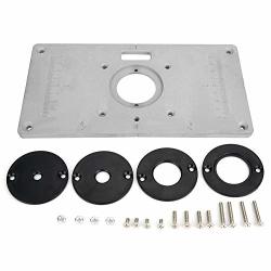 Hilitand Router Table Insert Plate Aluminum Diy Router Table For Woodworking