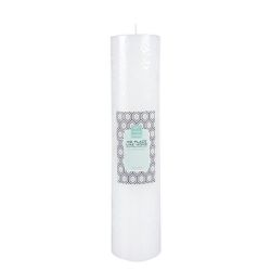 Pillar Candles - Scented - White - 30CM X 7CM - 2 Pack