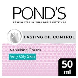 Pond's Lasting Oil Control Matte Skin Vanishing Face Cream Moisturizer For Very Oily Skin 50ML