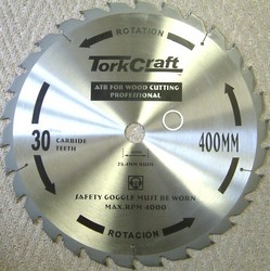 Tork Craft 400mm x 30t 30 1 Circular Saw Blade Contractor