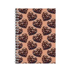 Beans A5 Notebook Spiral And Lined Trendy Coffee Graphic Notepad PRESENT120