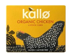 Kallo - Organic Chicken 6 Stock Cubes 66G