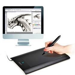 Huion 580 Usb Powered 8 X 5 Inch Professional Graphic Drawing Tablet With Stylus Pen Black