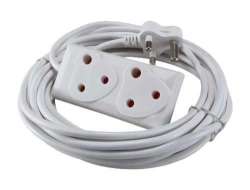 Two-way Multi-plug Extension 5 Meters Extension Cords