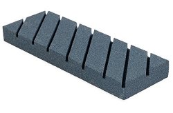 Nordstrand Flattening Stone - Sharpening Tool For Re-leveling Waterstone Whetstone Oil Stones - Coarse Grinding Lapping Plate With Grooves & Rough Grit - Flattener