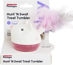 Hunt 'n Swat Treat Tumbler Dispensing Cat Toy