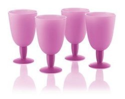 Tupperware Goblets 470ML X 4 Extra Large