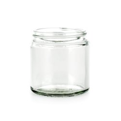 C40 Bean Jars & Lids - Clear Jar W Lid