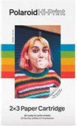 Polaroid Corp. Polaroid Hi-print Paper Cartridge With 20 Sheets Printer Film Colour
