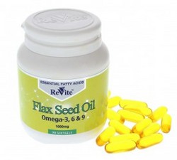Flax Seed Oil 1000MG Softgels - 90'S