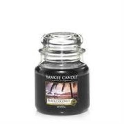 Candle Black Coconut Medium Jar Retail Box No Warranty product Overview:rich Coconut And Fruity Pineapple Blend Together With Subtle Woody Undertones To Create A