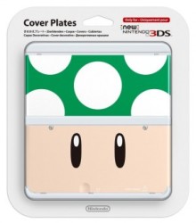 New 3ds Green Toad Cover Plates - New sealed