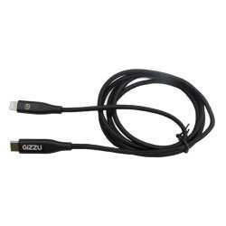 GIZZU USB C To Lightning 8 Pin 2M Cable Black