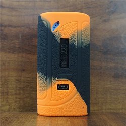 Modshield For Eleaf Ikonn 220W Tc Silicone Case Byjojo Skin Cover Sleeve Wrap Shield Orange black