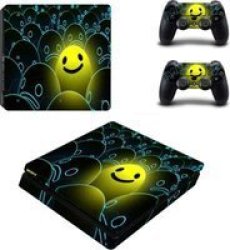 Skin-nit Decal Skin For PS4 Slim: Happy Face