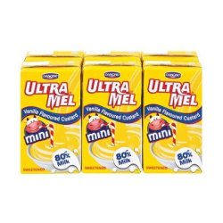Danone Ultra Mel Vanilla Custard 125ML X 6