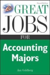 Great Jobs for Accounting Majors, Second edition Great Jobs For Series