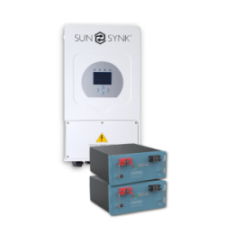 Solac Solar Combo Kit 20 Sunsynk 8KW Inverter + 2 X 5KW Batteries Watts Of Love