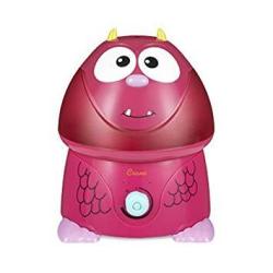 Crane USA Filter-free Cool Mist Humidifiers For Kids Pink Monster