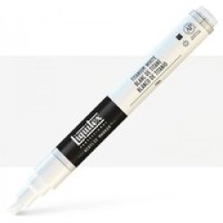 Professional Marker - Chisel Nib 2-4MM Titanium White